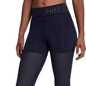 Nike Women's Pro Deluxe Mesh Leggings